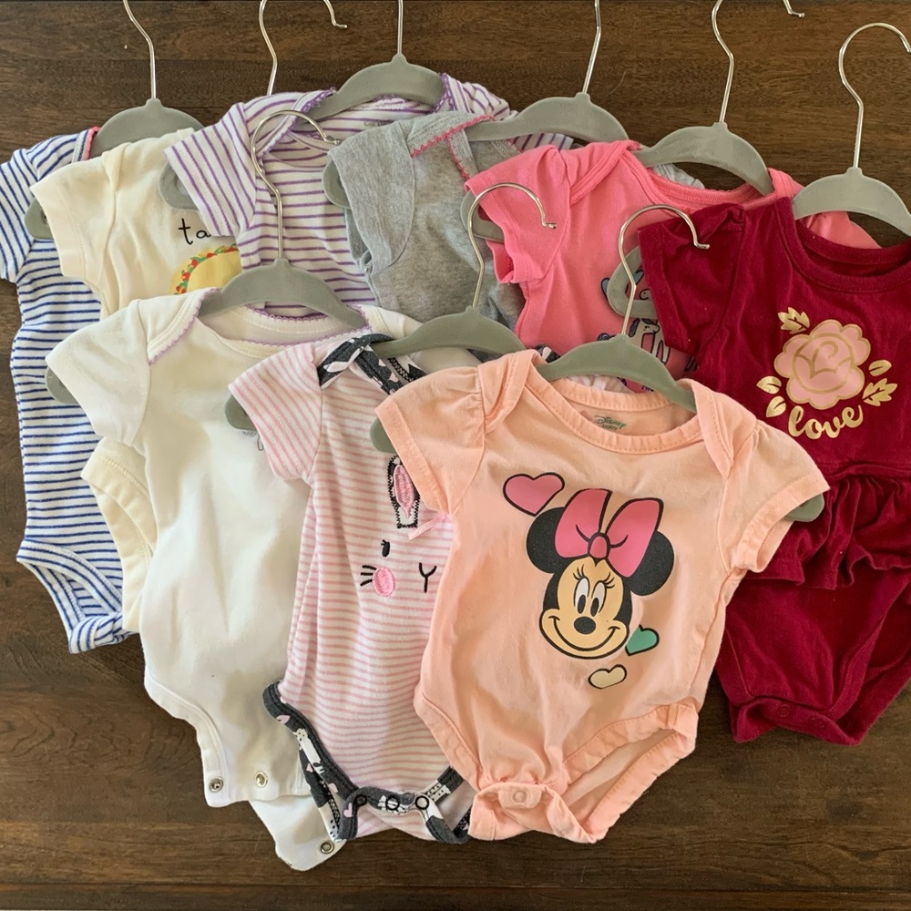 0-3 Month Baby Girl Clothing Bundle